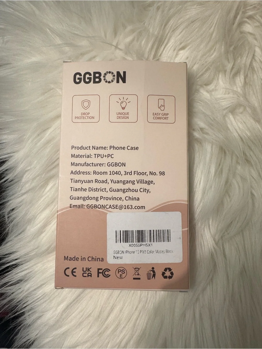 GGBON iPhone 15 Pro Max MagSafe Case Black New in Box